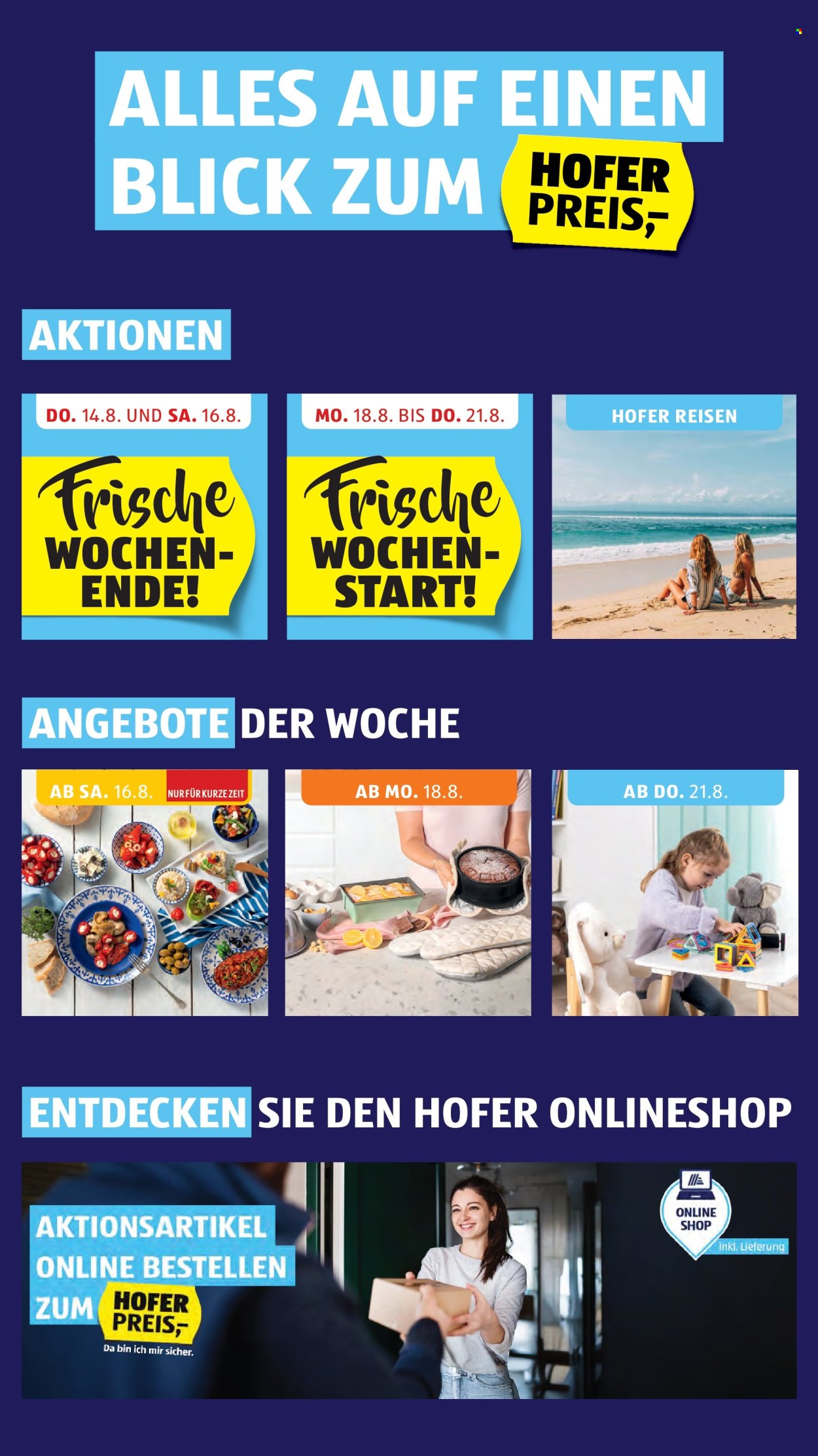 Angebote Hofer - 14.8.2025 - 21.8.2025. Seite 2