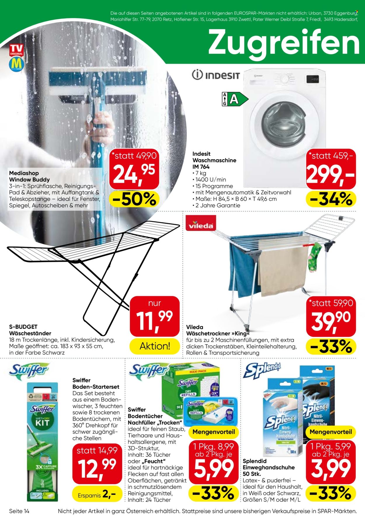Angebote EUROSPAR - 14.8.2025 - 27.8.2025. Seite 14