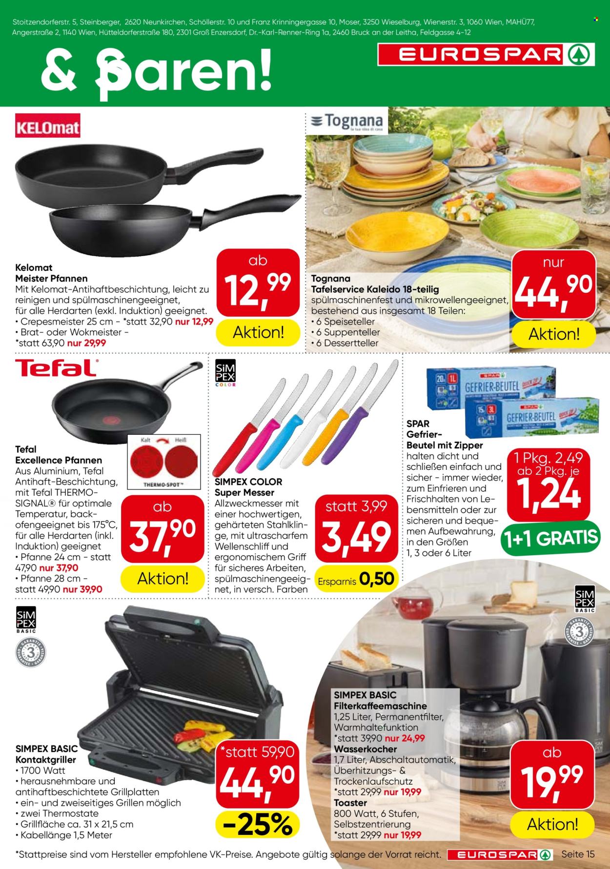 Angebote EUROSPAR - 14.8.2025 - 27.8.2025. Seite 15
