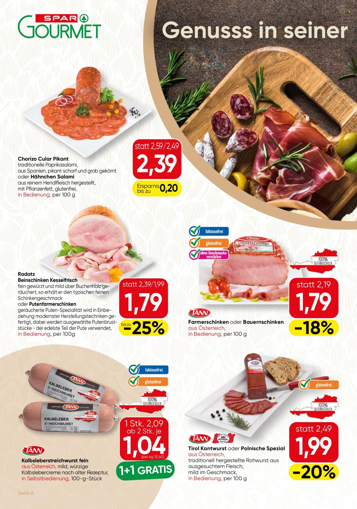 Angebote SPAR - 14.8.2025 - 27.8.2025. Seite 6