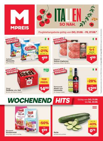 Angebote MPREIS - 21.8.2025 - 27.8.2025.
