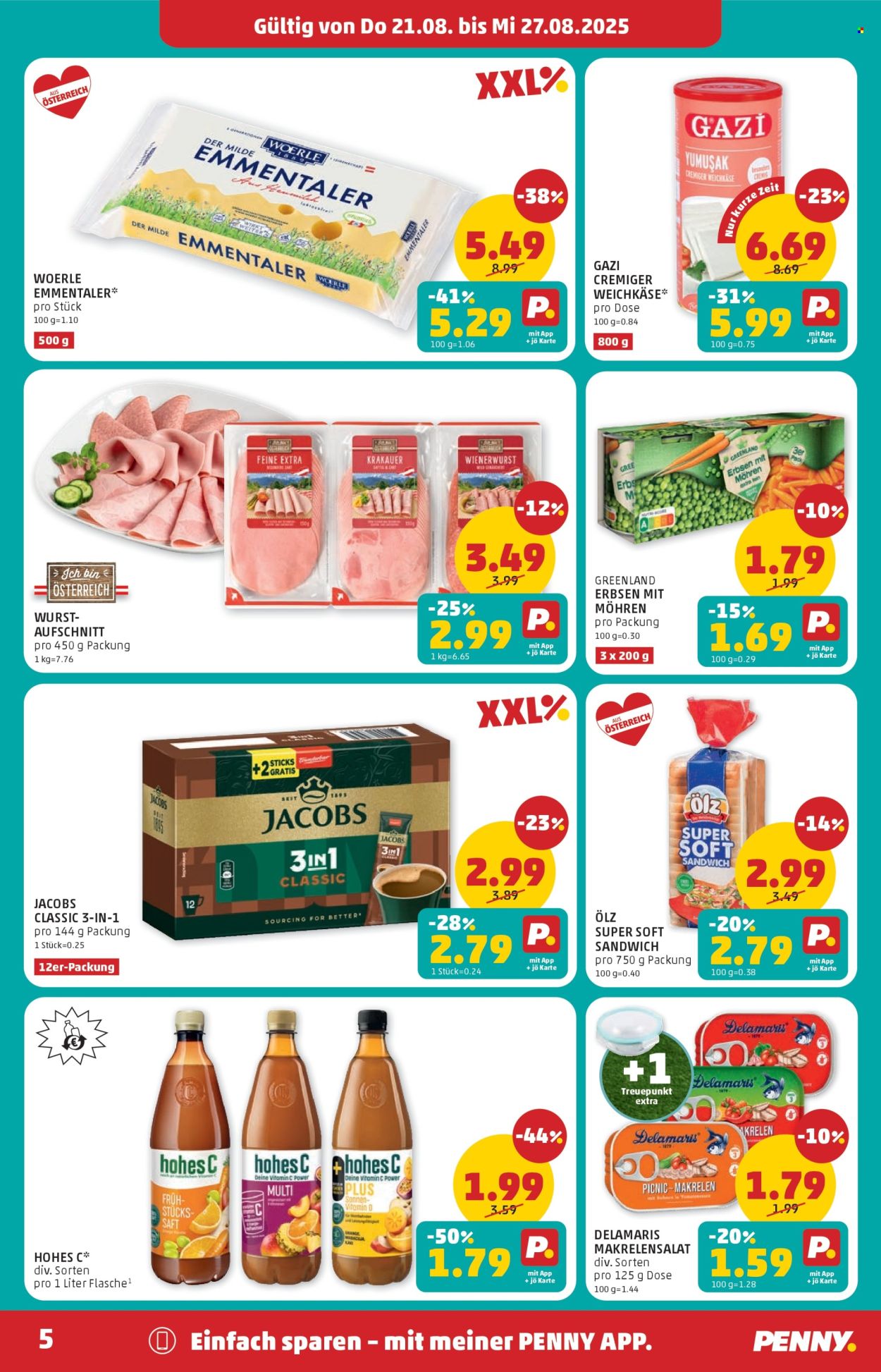 Angebote Penny - 21.8.2025 - 27.8.2025. Seite 5