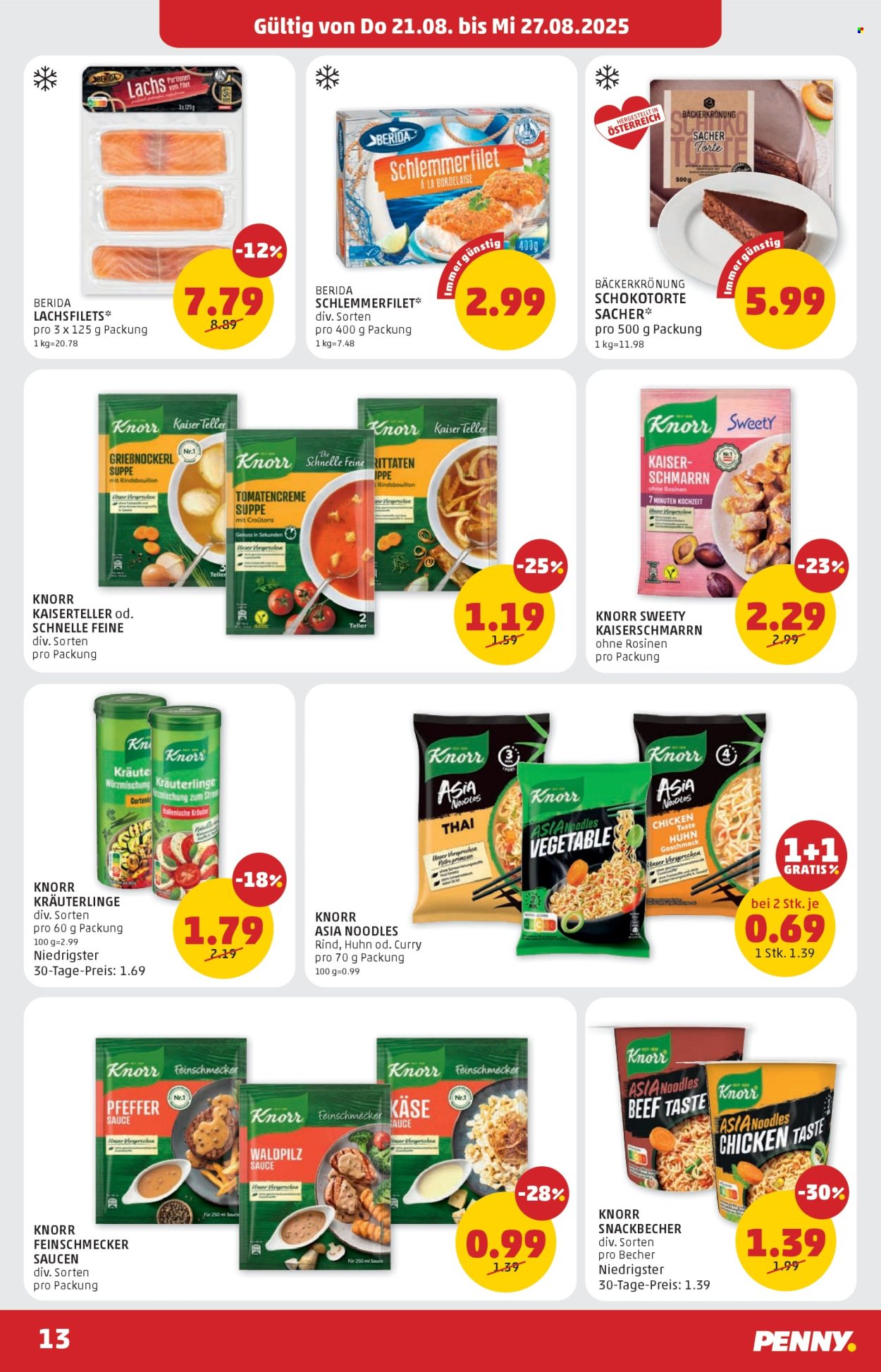 Angebote Penny - 21.8.2025 - 27.8.2025. Seite 13