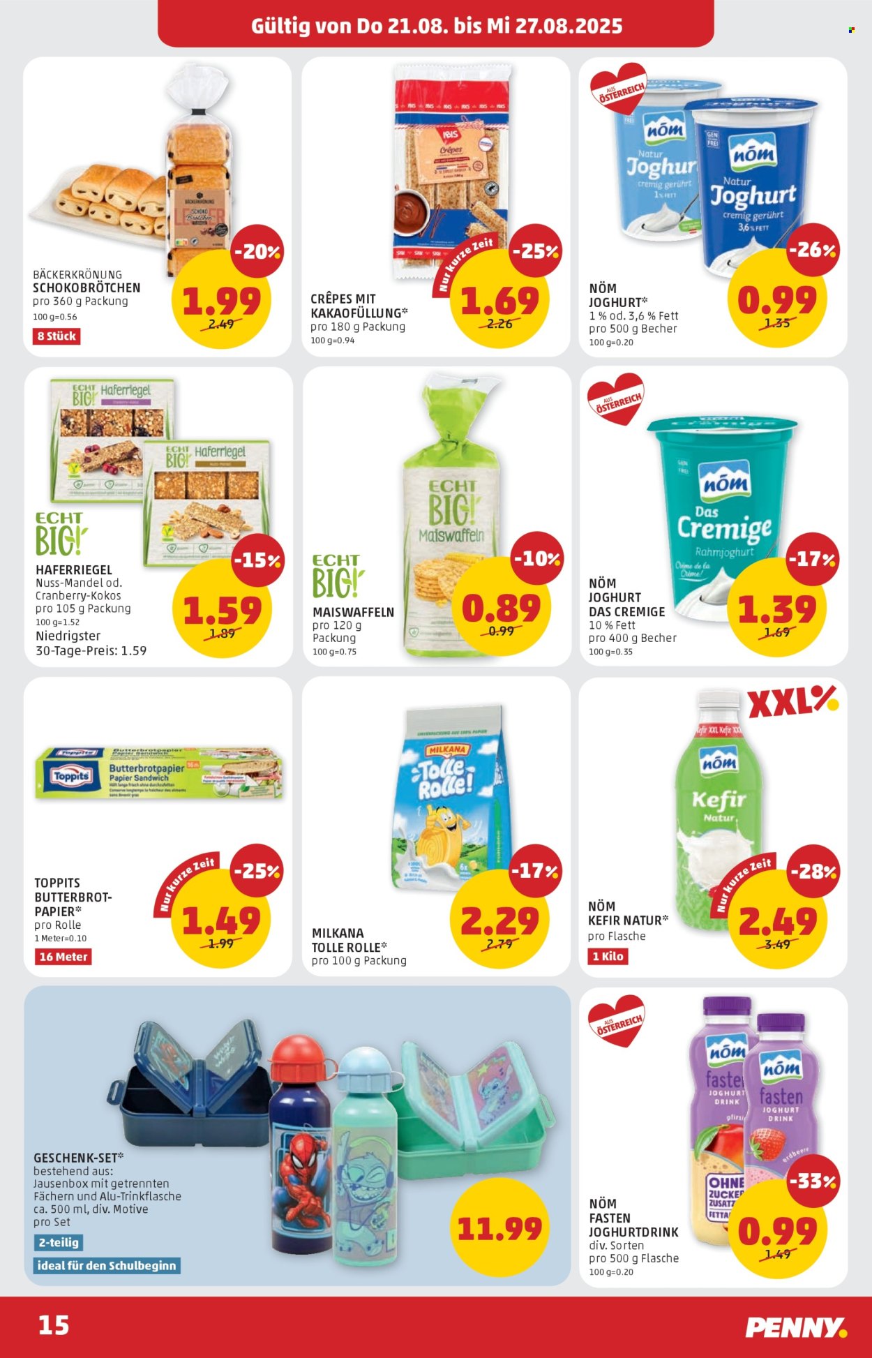 Angebote Penny - 21.8.2025 - 27.8.2025. Seite 15
