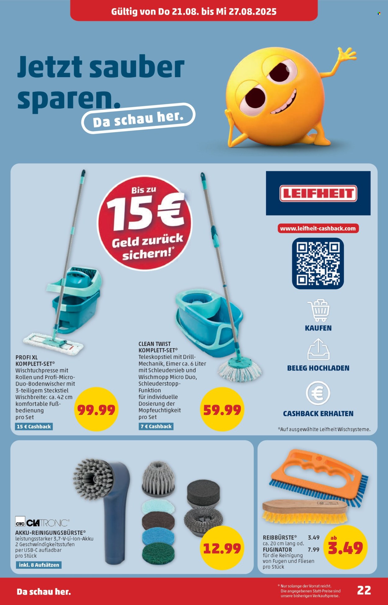 Angebote Penny - 21.8.2025 - 27.8.2025. Seite 22