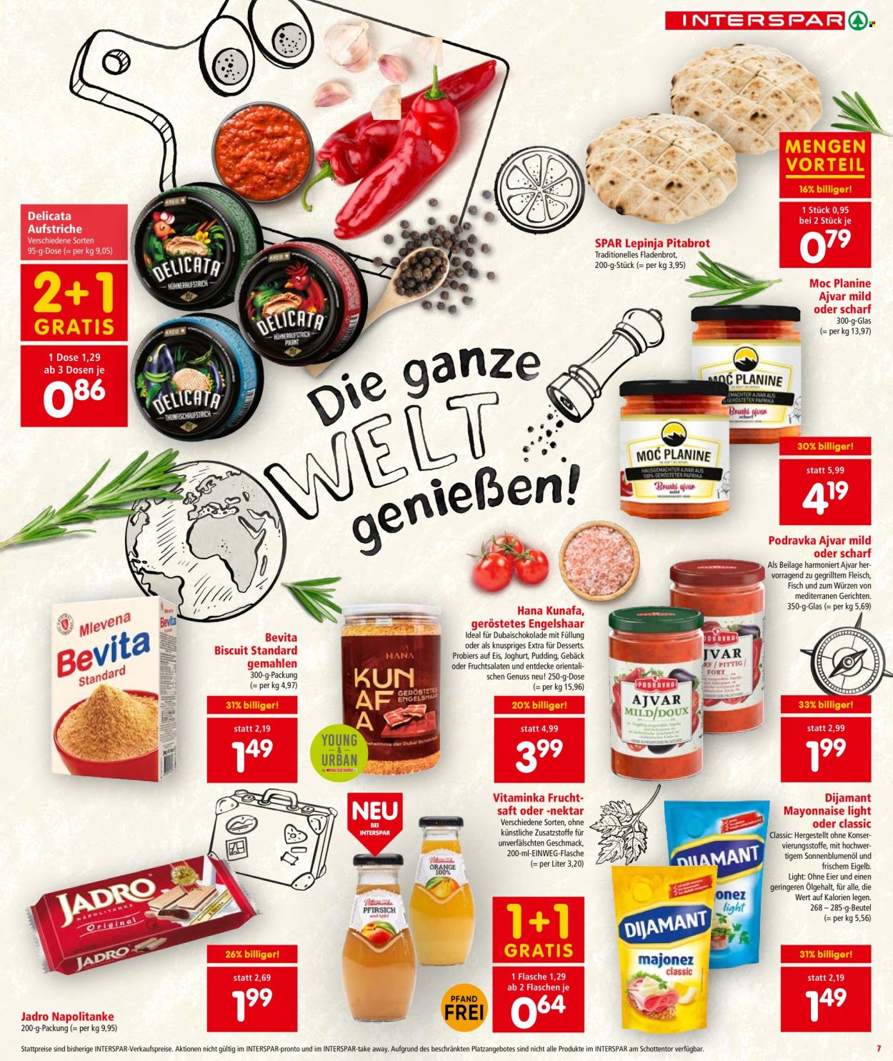 Angebote INTERSPAR - 21.8.2025 - 27.8.2025. Seite 7