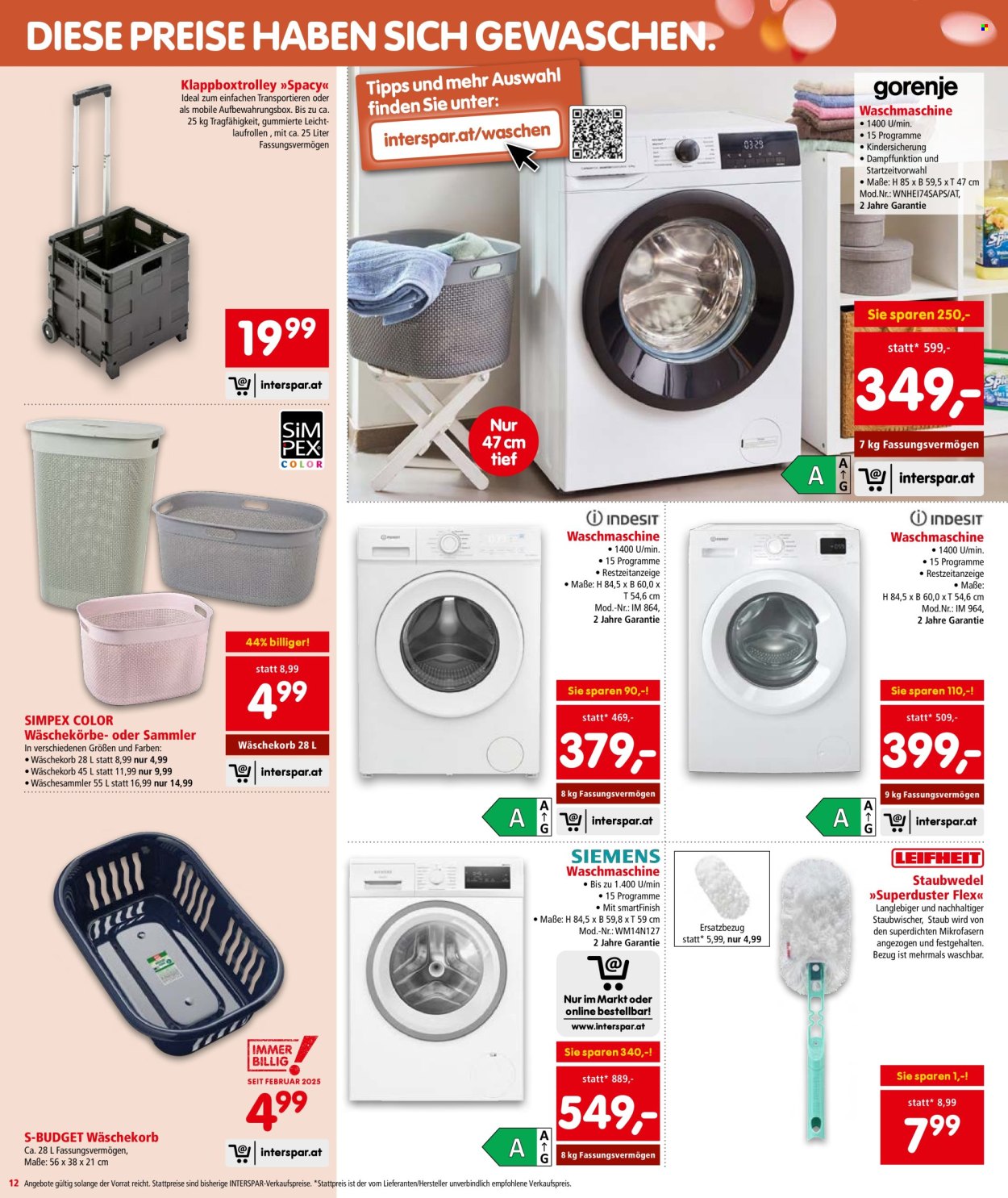Angebote INTERSPAR - 21.8.2025 - 27.8.2025. Seite 12