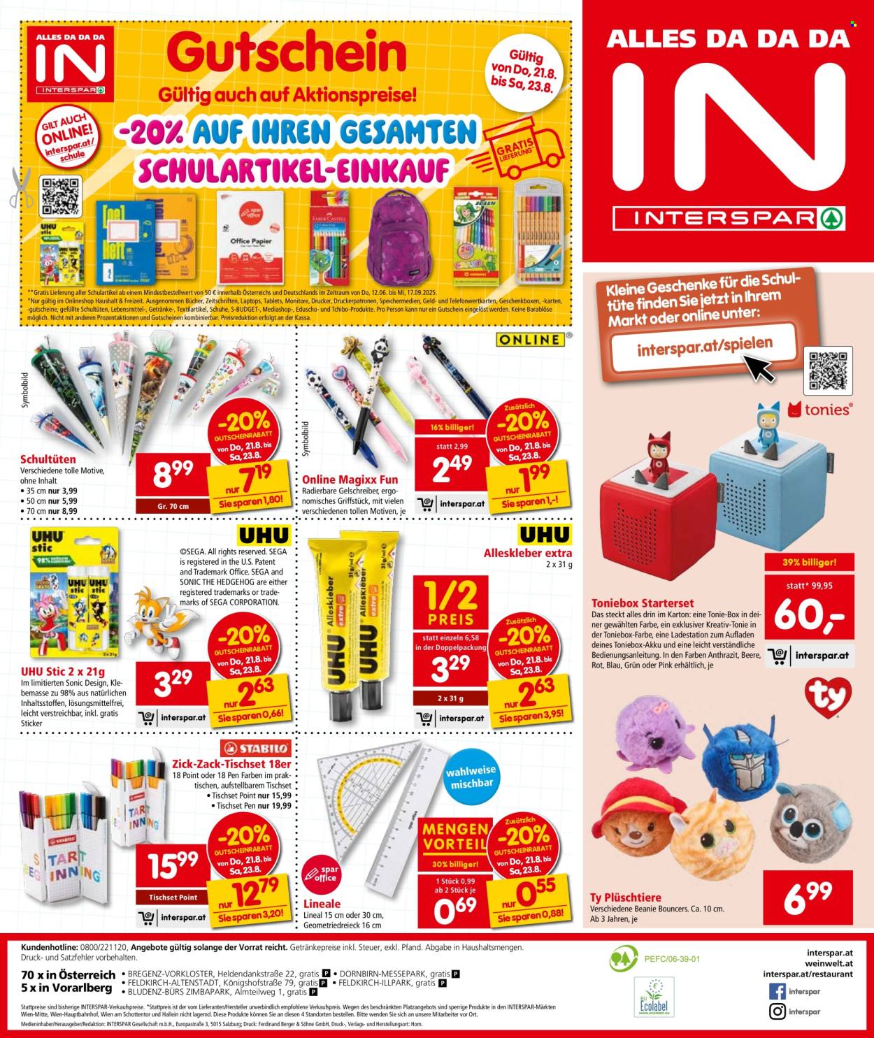 Angebote INTERSPAR - 21.8.2025 - 27.8.2025. Seite 16