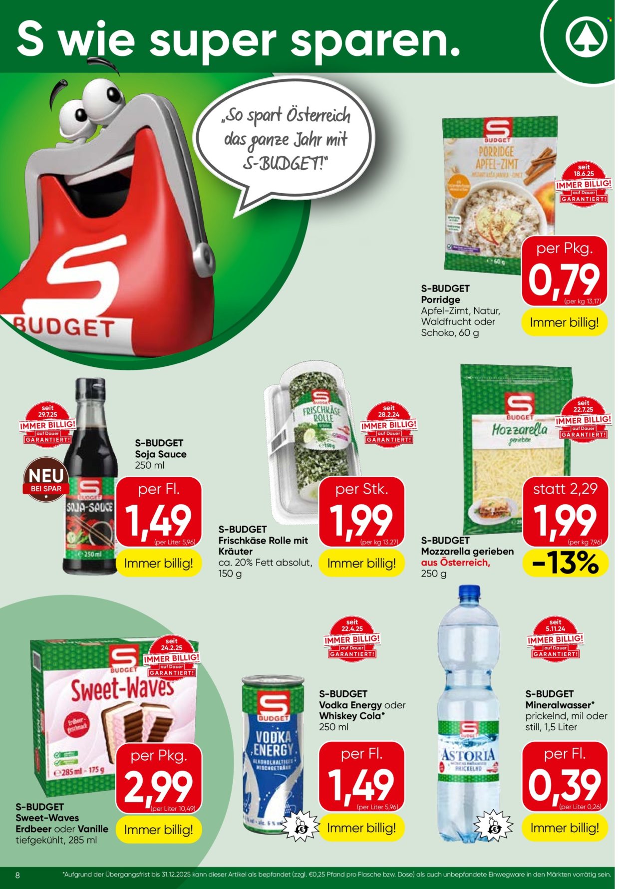 Angebote SPAR - 21.8.2025 - 27.8.2025. Seite 8