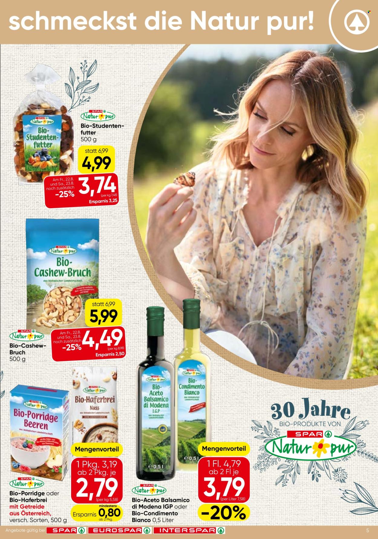 Angebote SPAR - 21.8.2025 - 17.9.2025. Seite 5