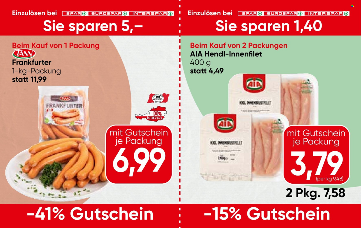 Angebote SPAR - 21.8.2025 - 10.9.2025. Seite 3