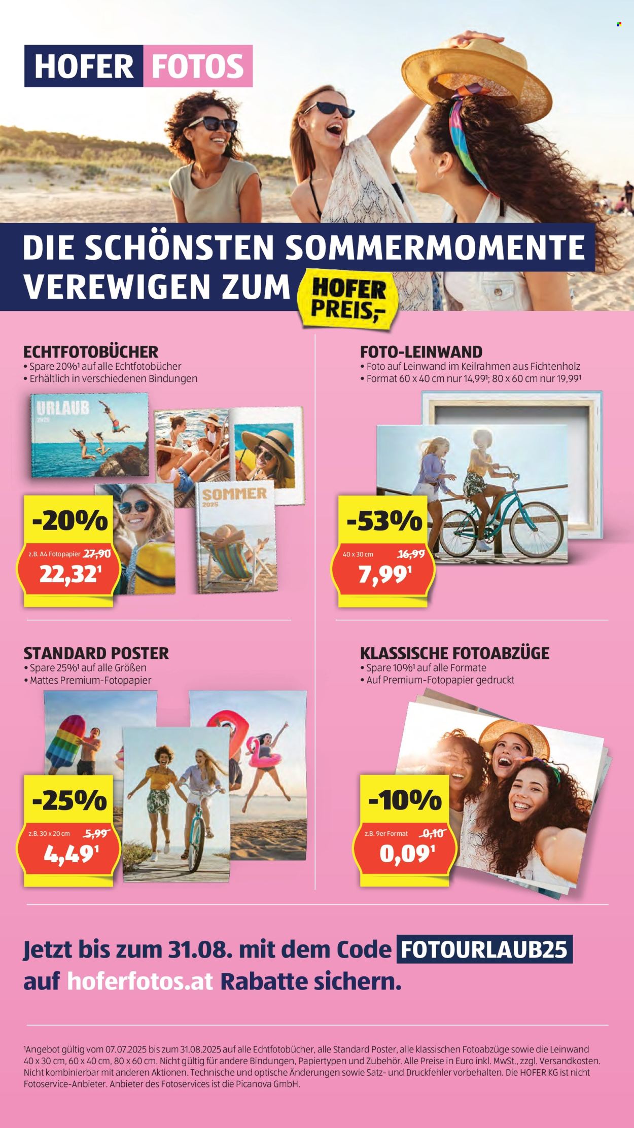 Angebote Hofer - 22.8.2025 - 28.8.2025. Seite 20