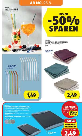 thumbnail - CROFTON MIKROFASER GESCHIRRTÜCHER