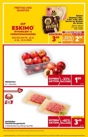 thumbnail - Eskimo Magnum 3 Stk., 4 Stk., 6 Stk. Mini, Becher od. Bonbon div. Sorten