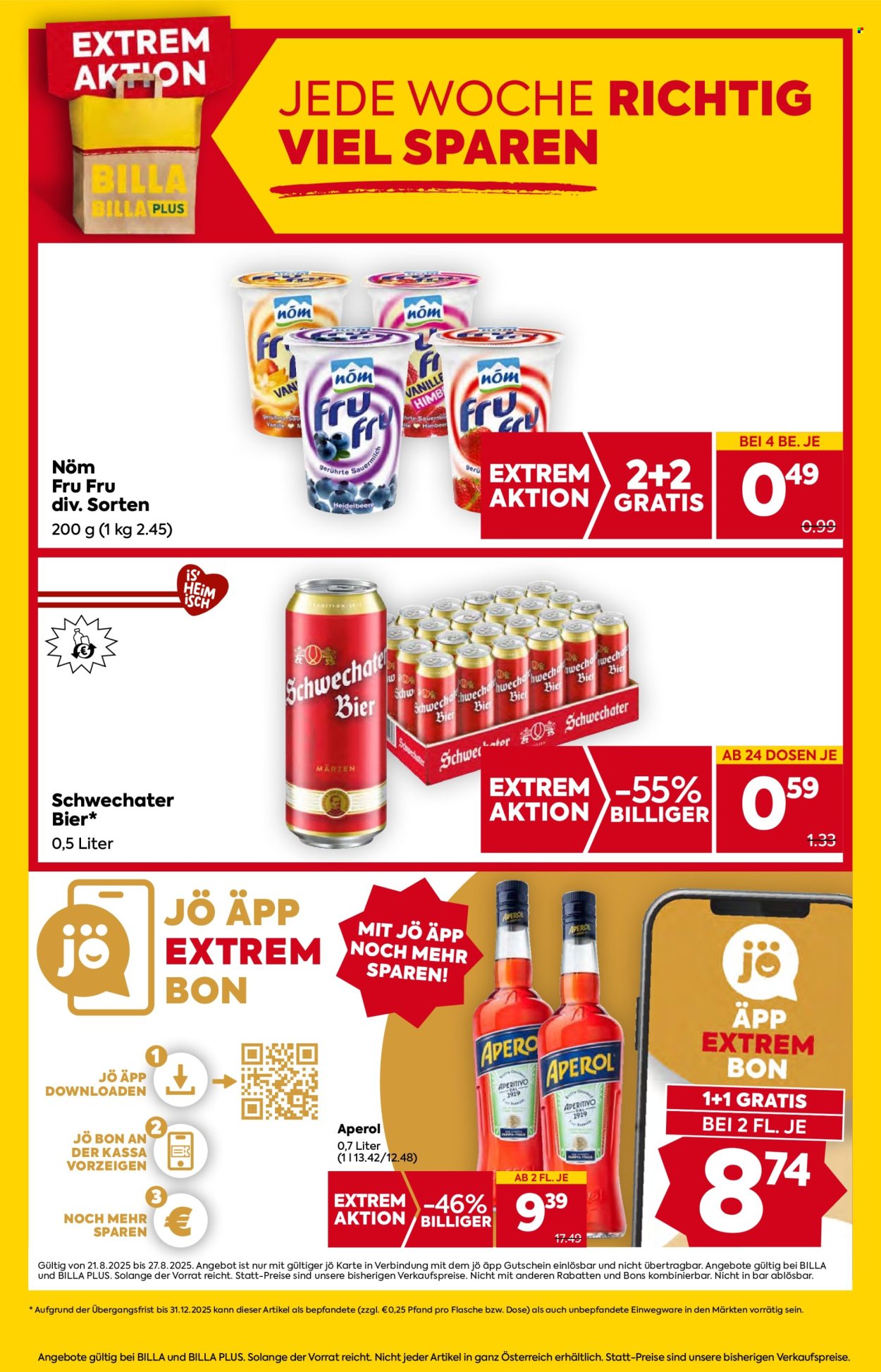 Angebote Billa - 21.8.2025 - 27.8.2025. Seite 3