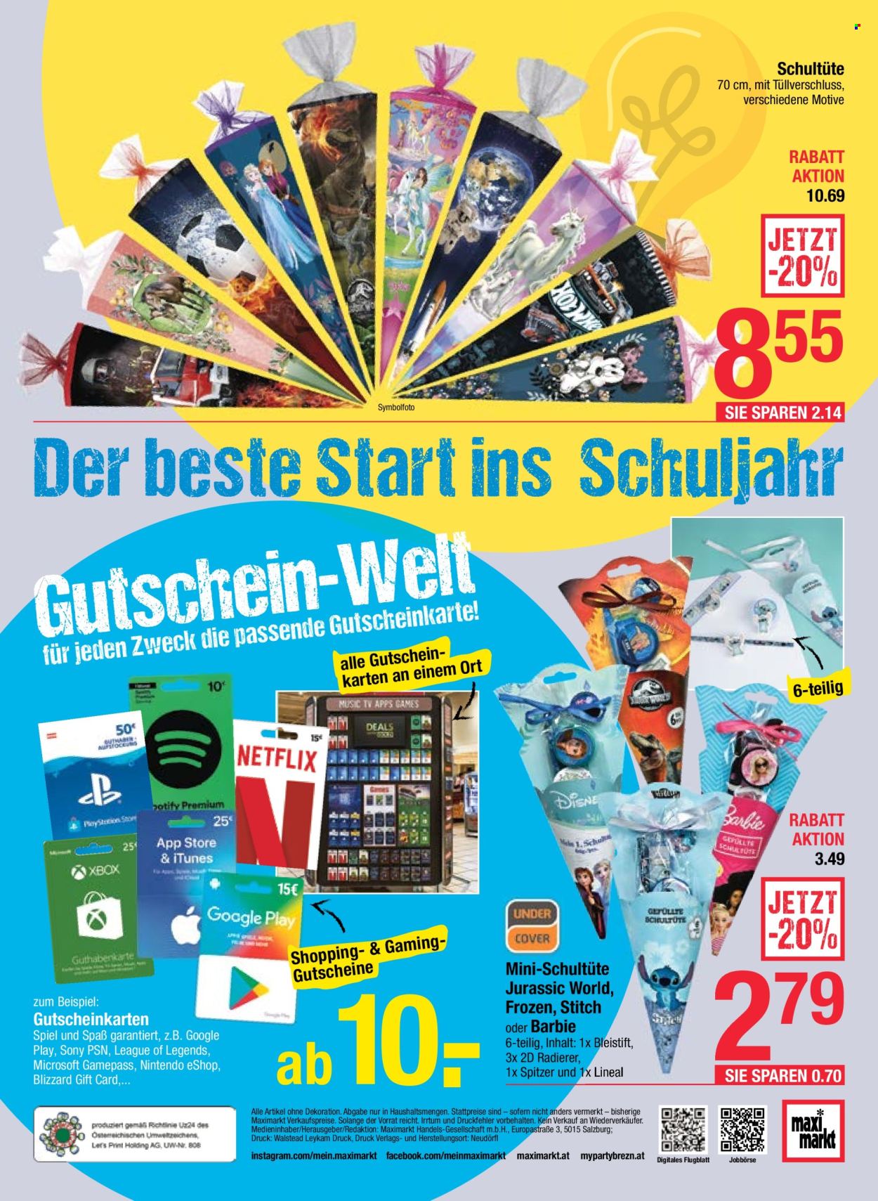 Angebote Maximarkt - 25.8.2025 - 20.9.2025. Seite 20
