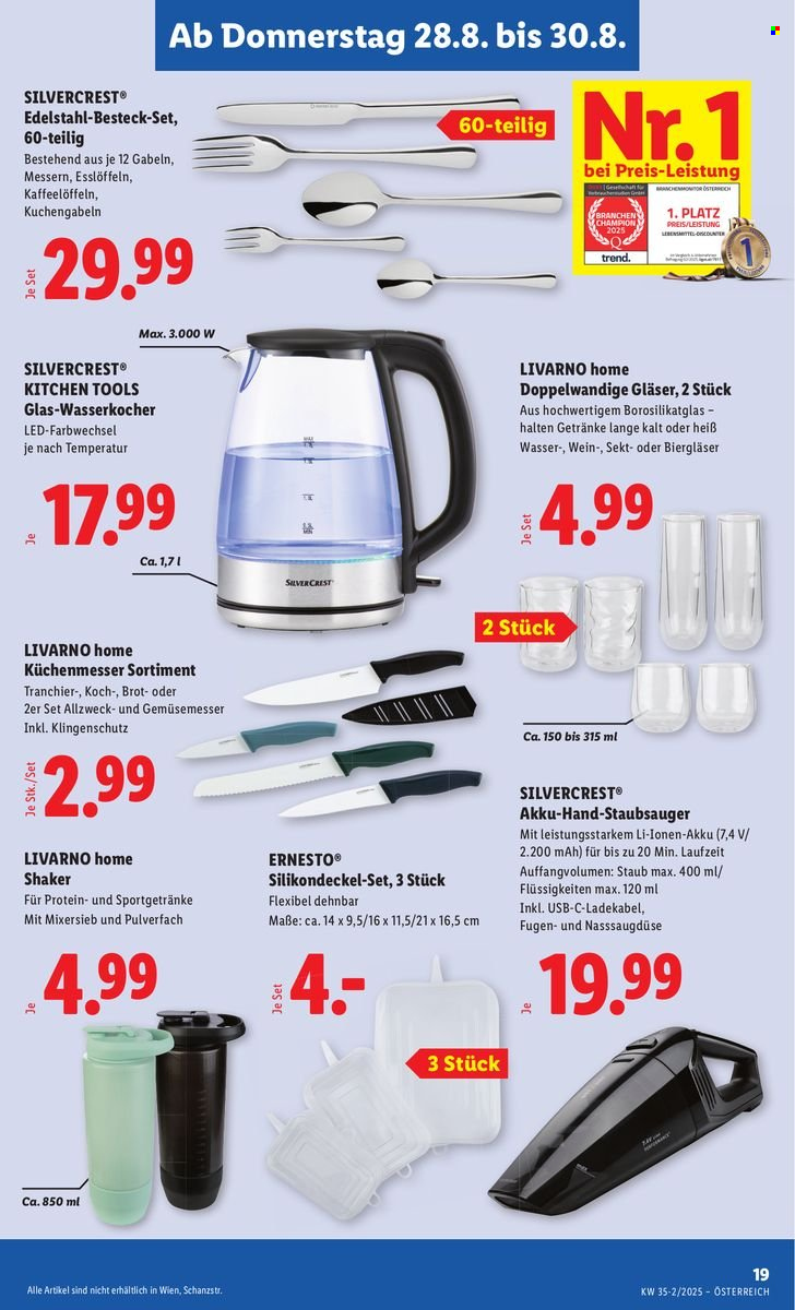 Angebote Lidl - 28.8.2025 - 3.9.2025. Seite 21
