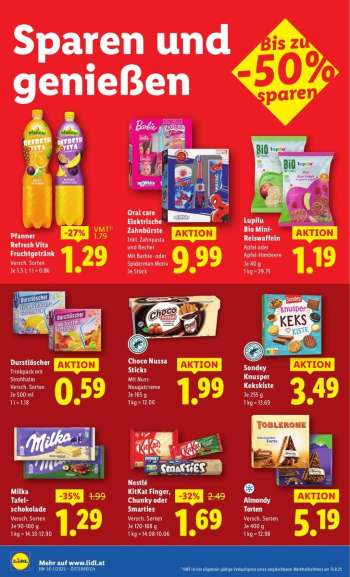 thumbnail - Nestlé KitKat Finger, Chunky oder Smarties