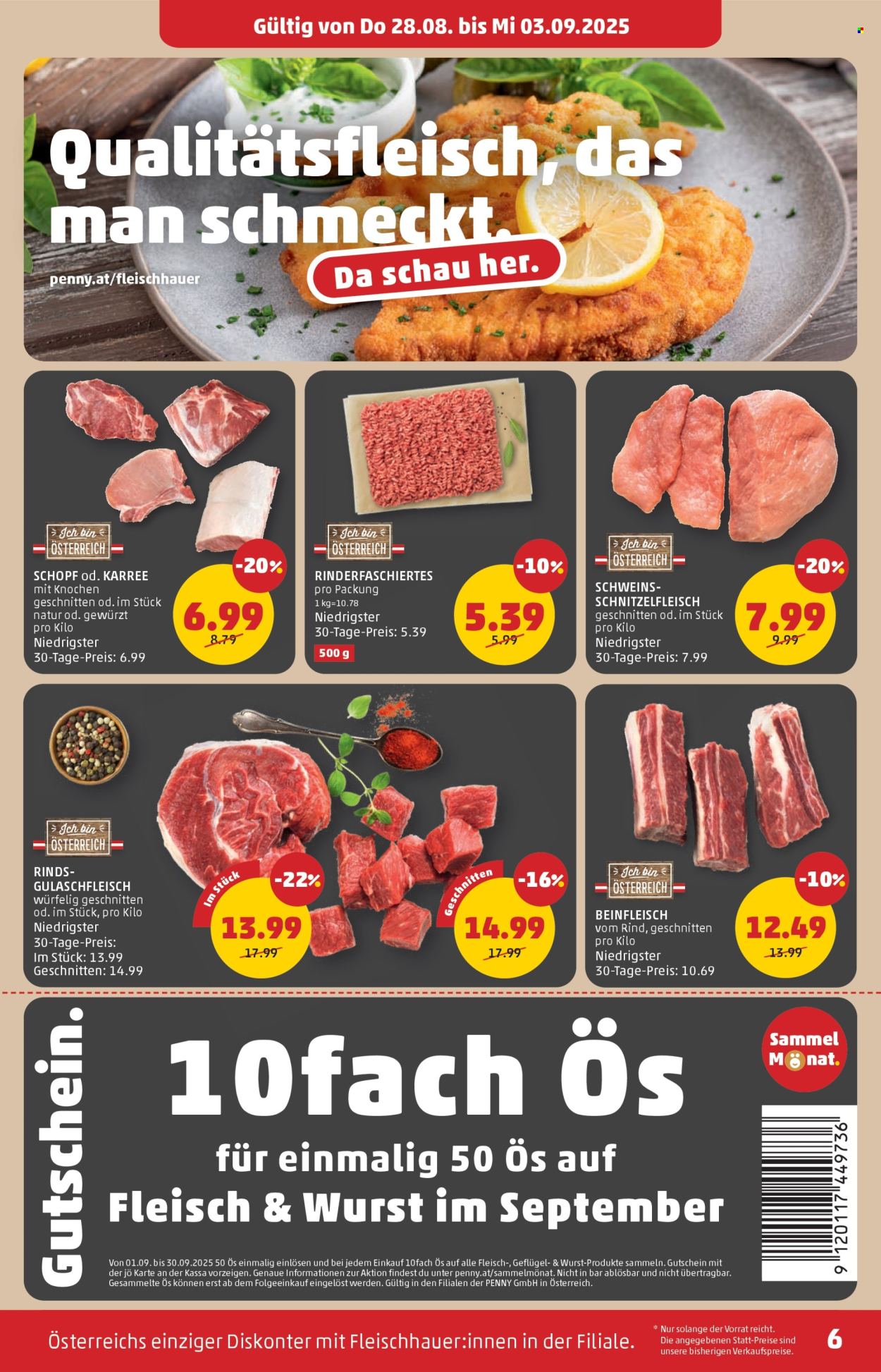 Angebote Penny - 28.8.2025 - 3.9.2025. Seite 6