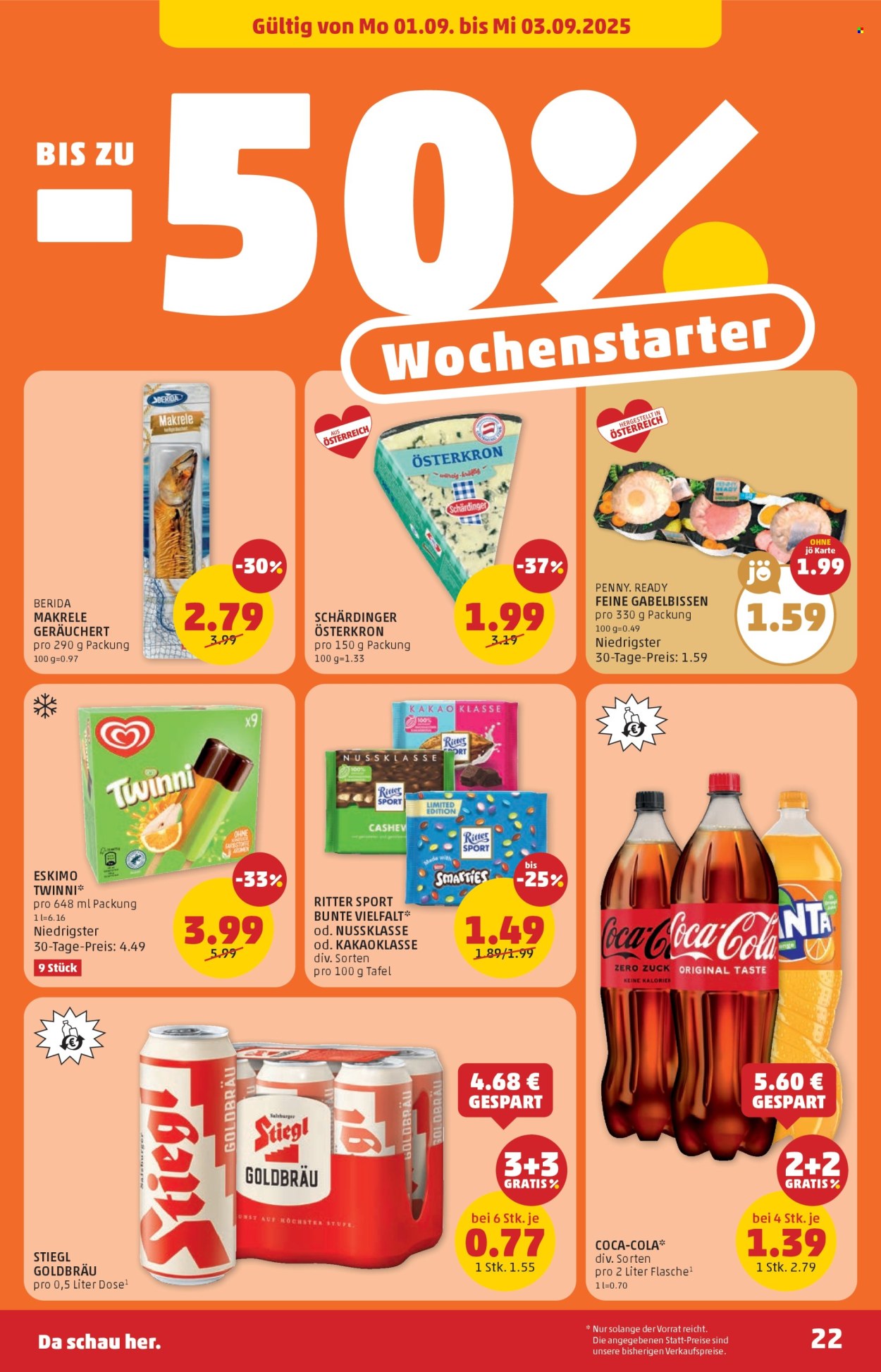 Angebote Penny - 28.8.2025 - 3.9.2025. Seite 22