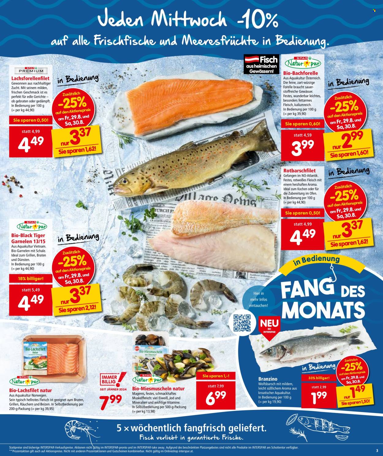 Angebote INTERSPAR - 28.8.2025 - 10.9.2025. Seite 3