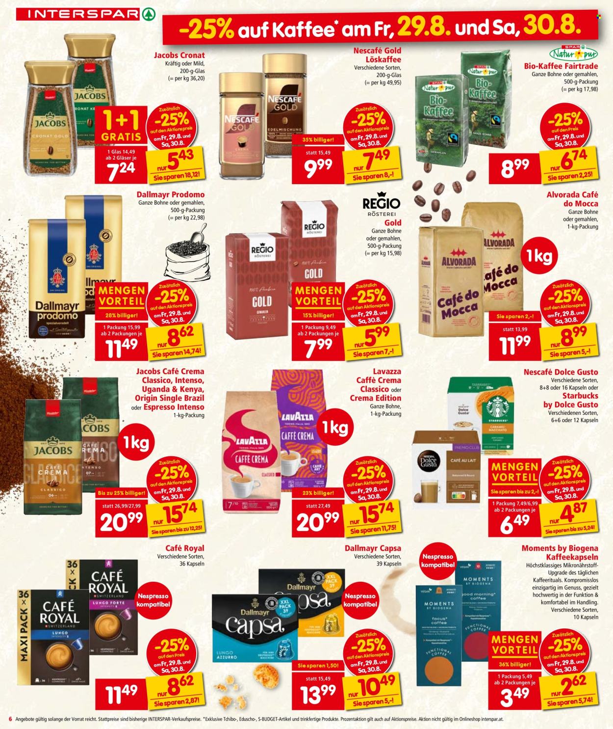Angebote INTERSPAR - 28.8.2025 - 10.9.2025. Seite 6