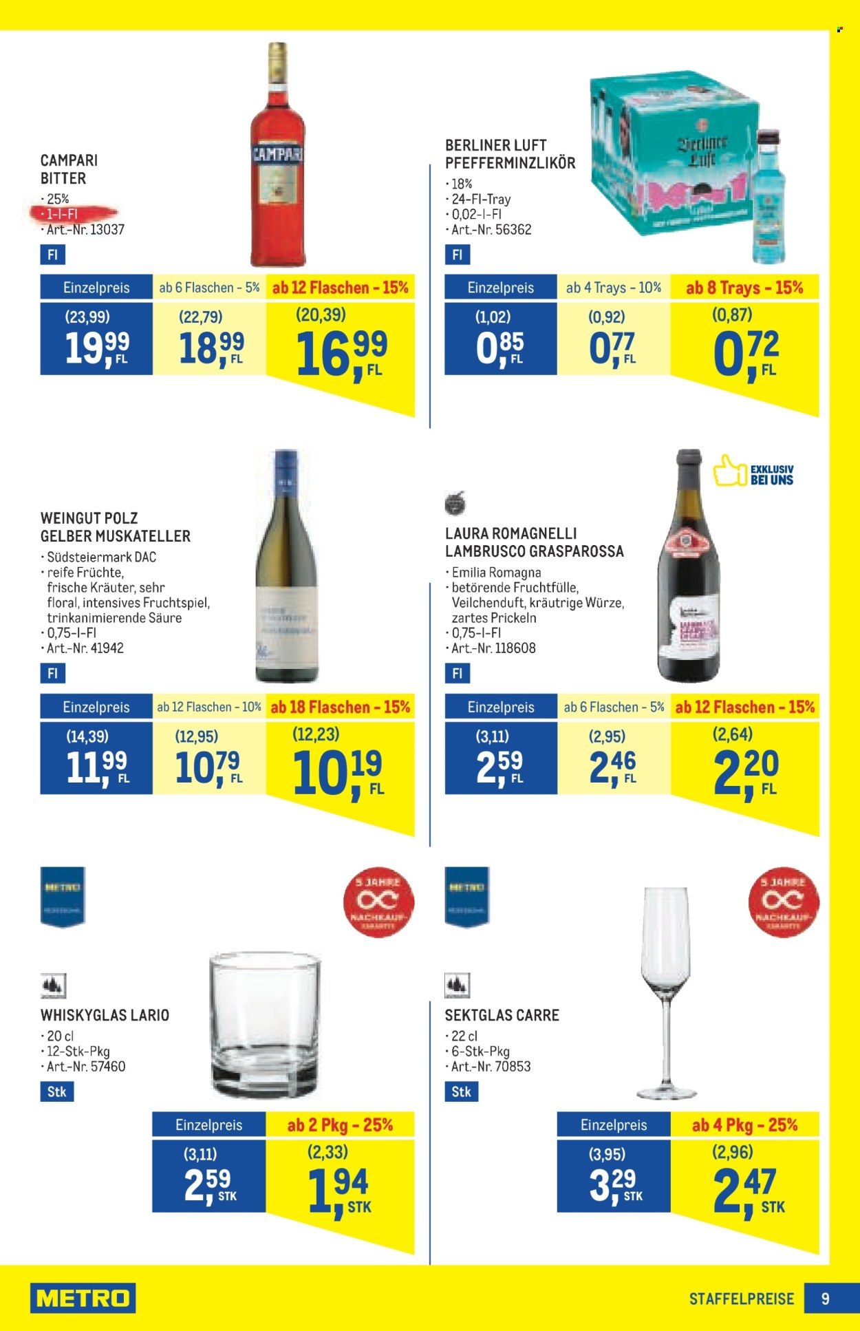 Angebote Metro - 4.9.2025 - 17.9.2025. Seite 9