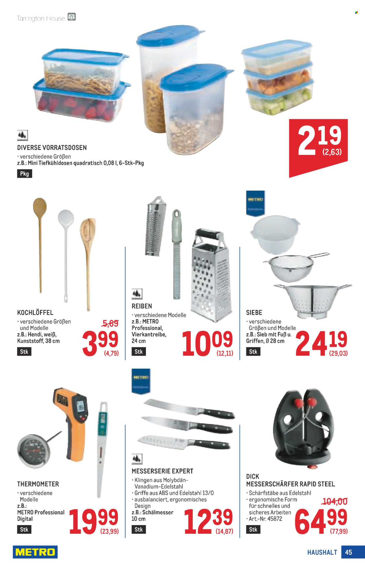 Angebote Metro - 4.9.2025 - 17.9.2025. Seite 45