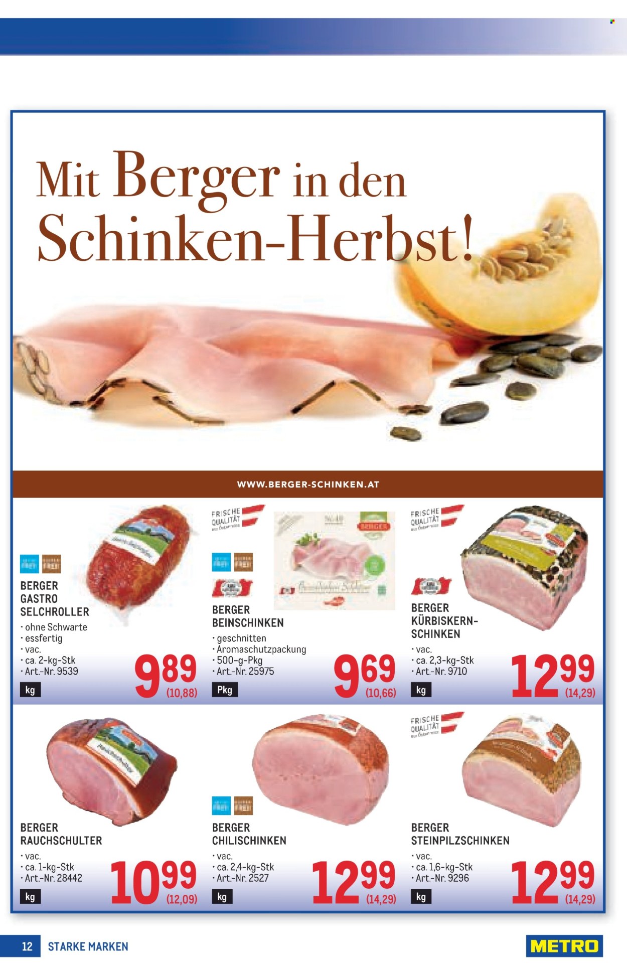 Angebote Metro - 4.9.2025 - 17.9.2025. Seite 12