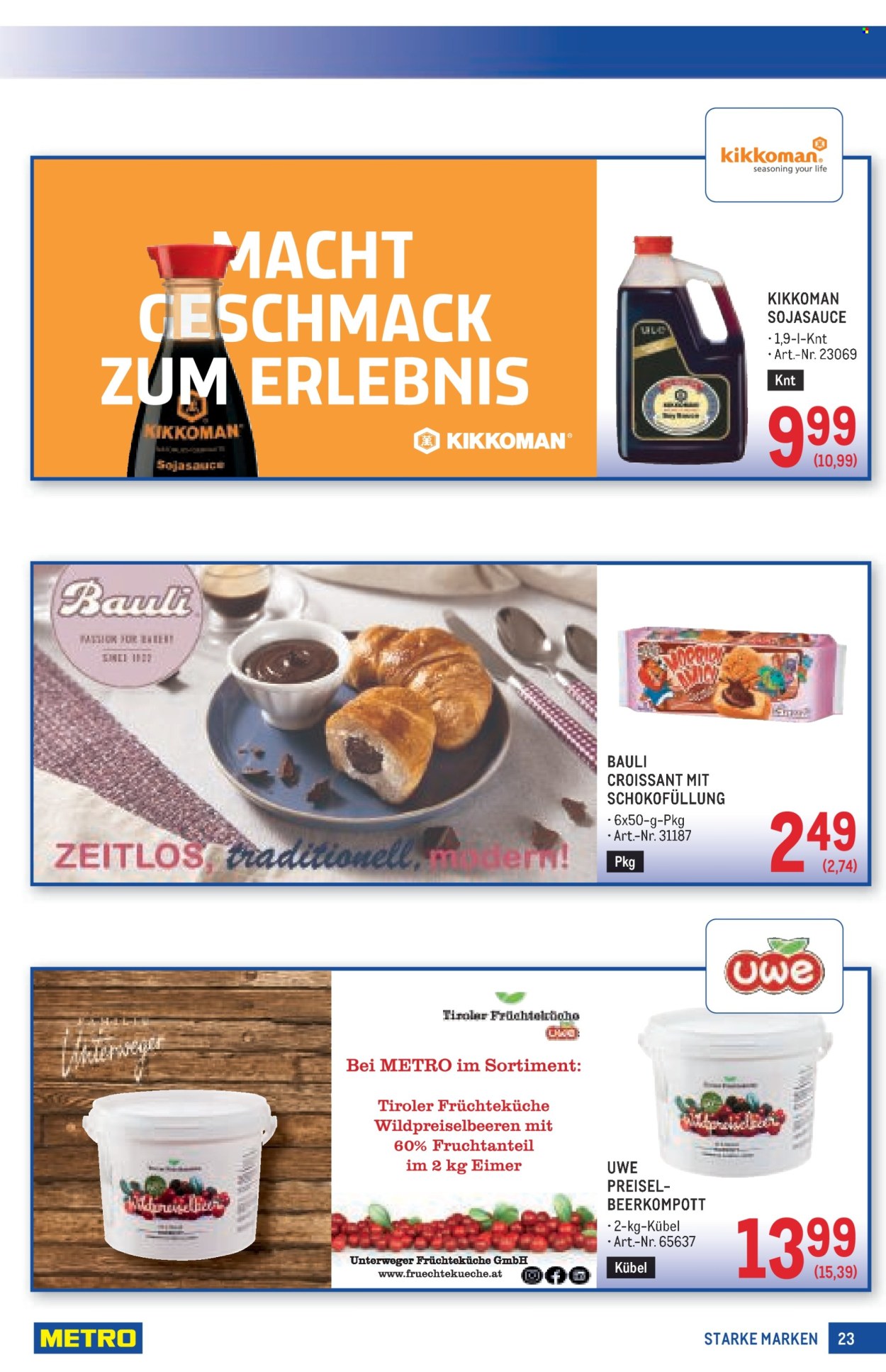 Angebote Metro - 4.9.2025 - 17.9.2025. Seite 23