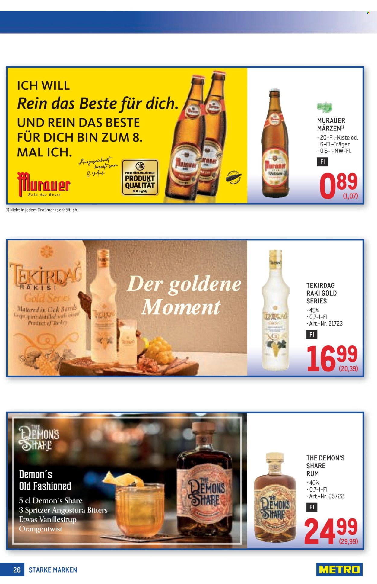 Angebote Metro - 4.9.2025 - 17.9.2025. Seite 26