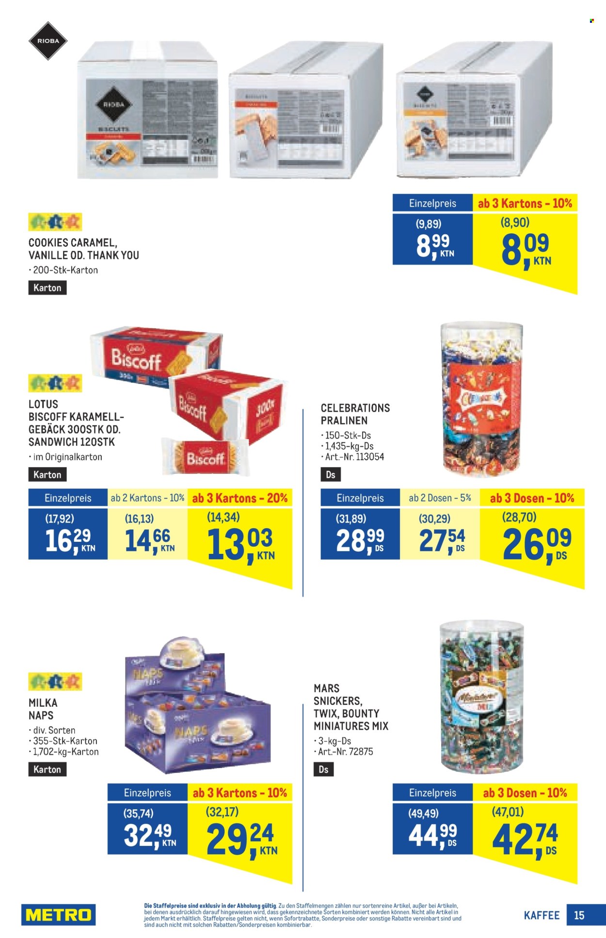 Angebote Metro - 4.9.2025 - 1.10.2025. Seite 15