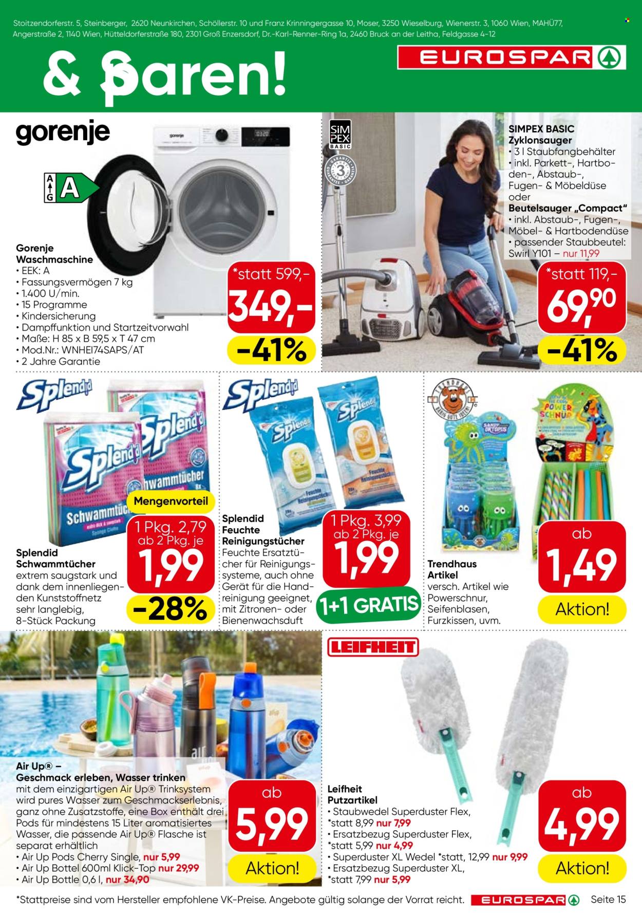 Angebote EUROSPAR - 28.8.2025 - 10.9.2025. Seite 15