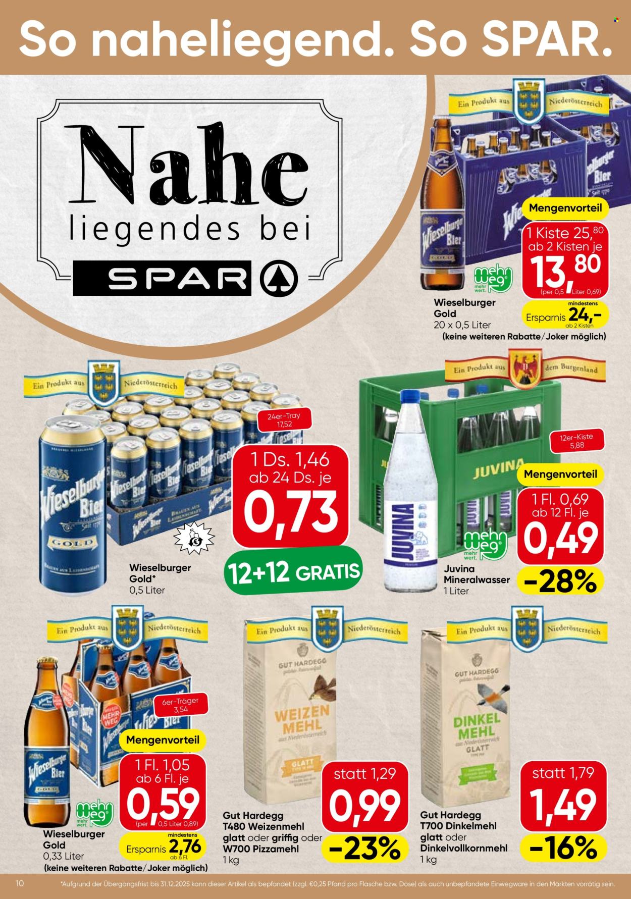 Angebote SPAR - 28.8.2025 - 10.9.2025. Seite 10