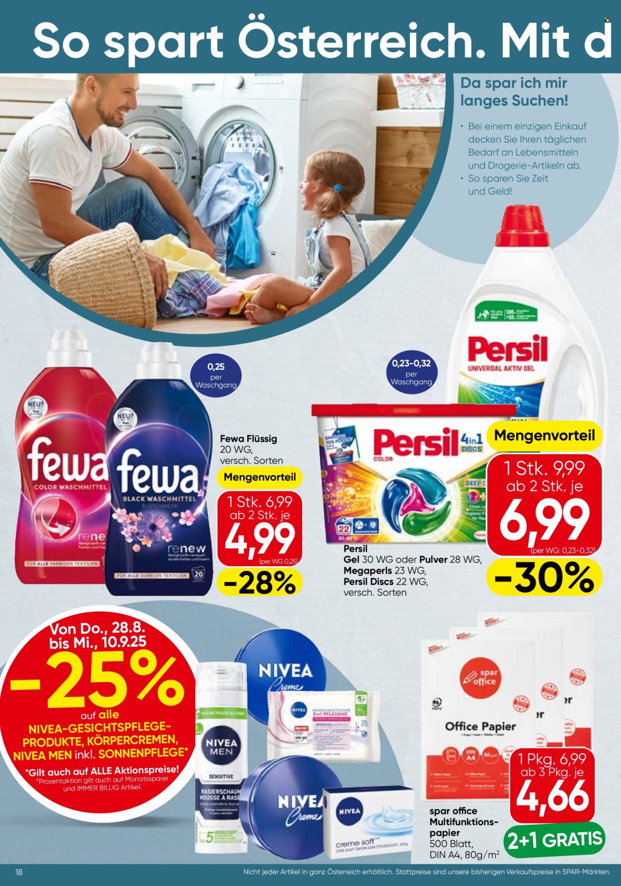 Angebote SPAR - 28.8.2025 - 10.9.2025. Seite 18