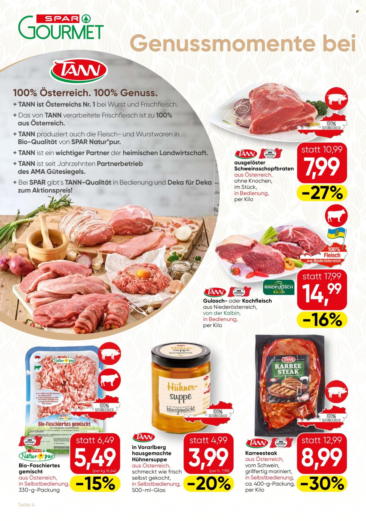 Angebote SPAR - 28.8.2025 - 10.9.2025. Seite 4