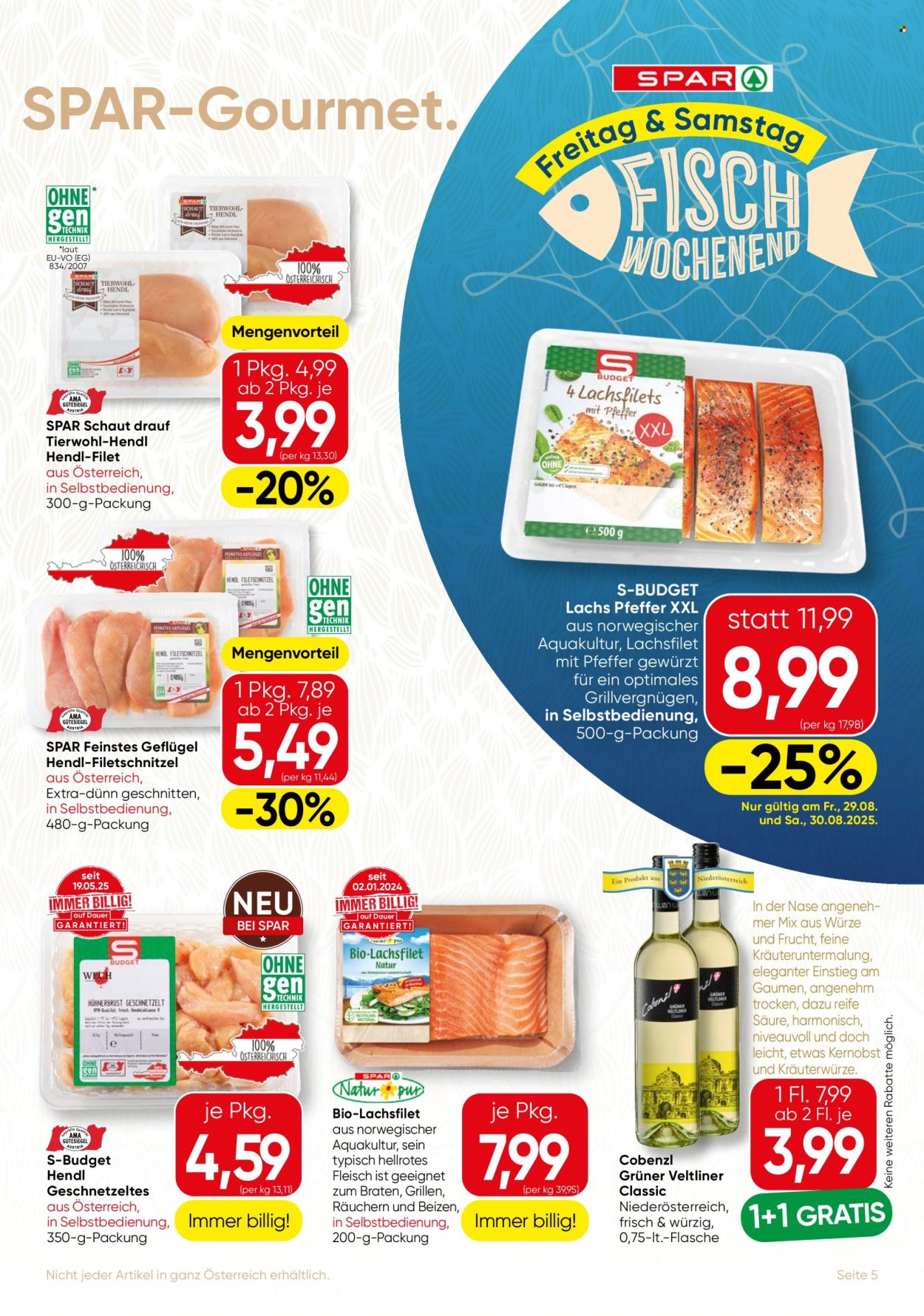 Angebote SPAR - 28.8.2025 - 10.9.2025. Seite 5