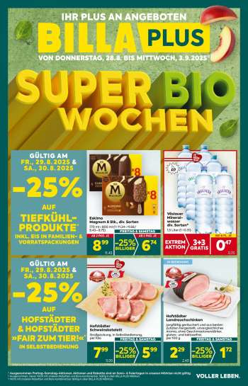 Angebote Billa Plus - 28.8.2025 - 3.9.2025.