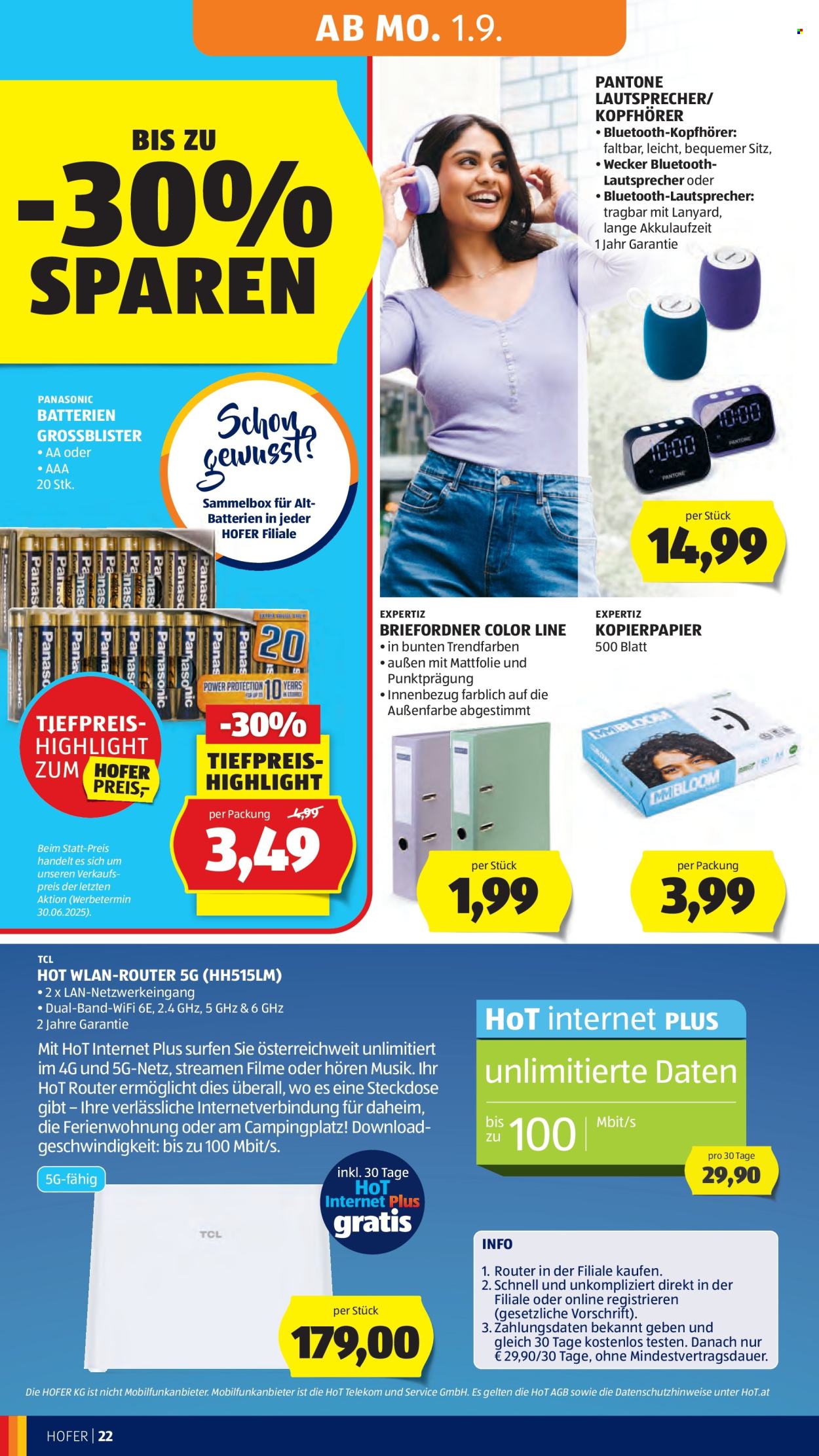 Angebote Hofer - 29.8.2025 - 4.9.2025. Seite 26