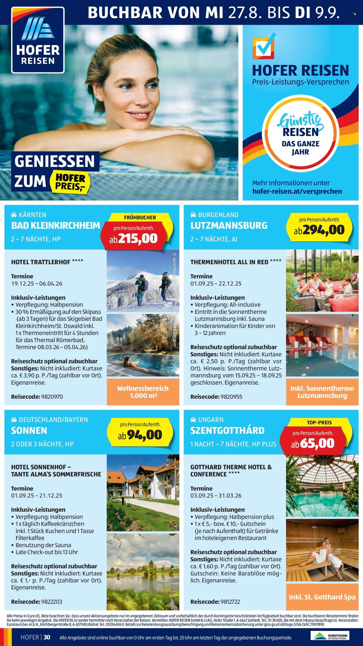 Angebote Hofer - 29.8.2025 - 4.9.2025. Seite 34