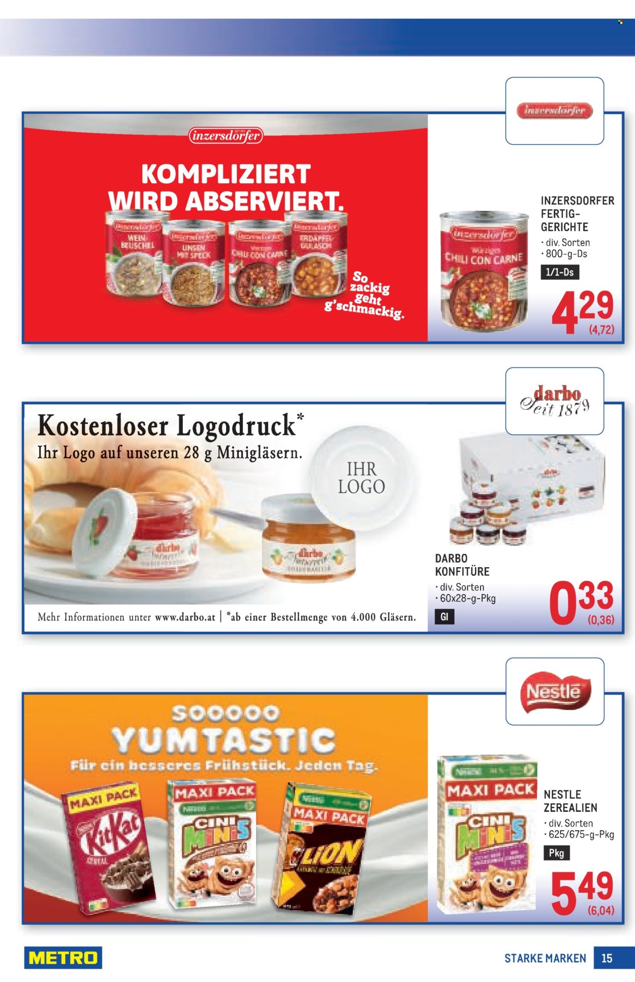 Angebote Metro - 21.8.2025 - 3.9.2025. Seite 15