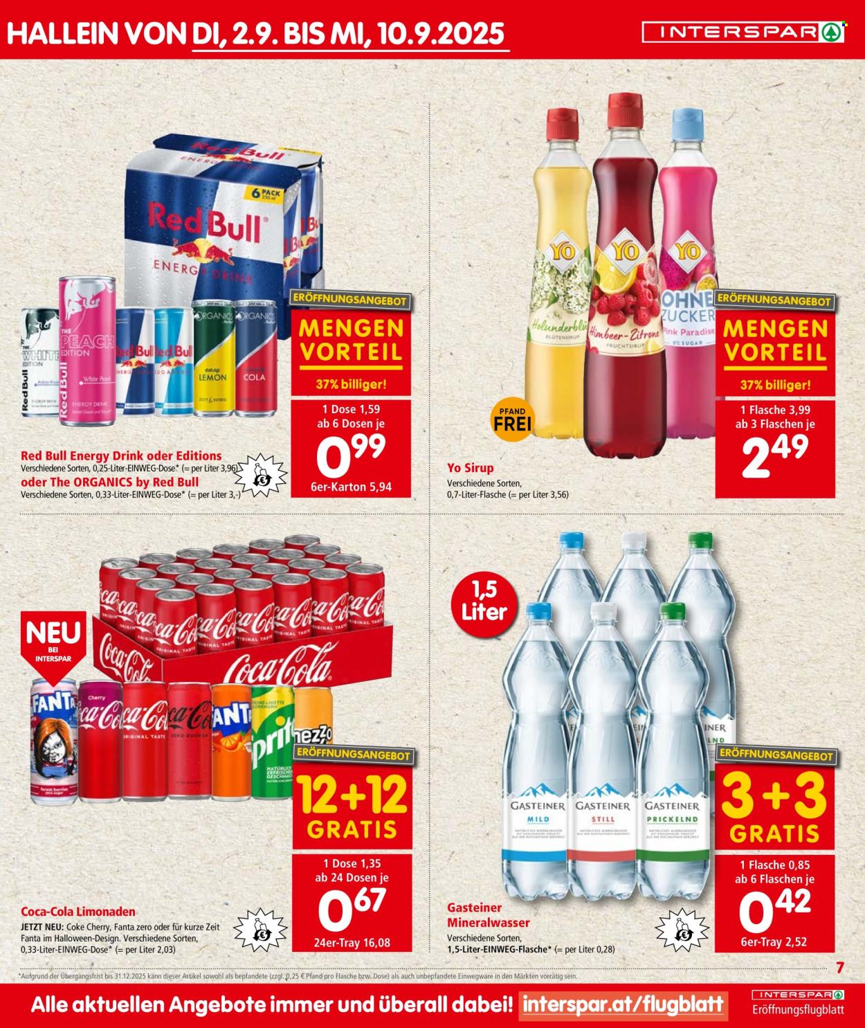 Angebote INTERSPAR - 2.9.2025 - 10.9.2025. Seite 8