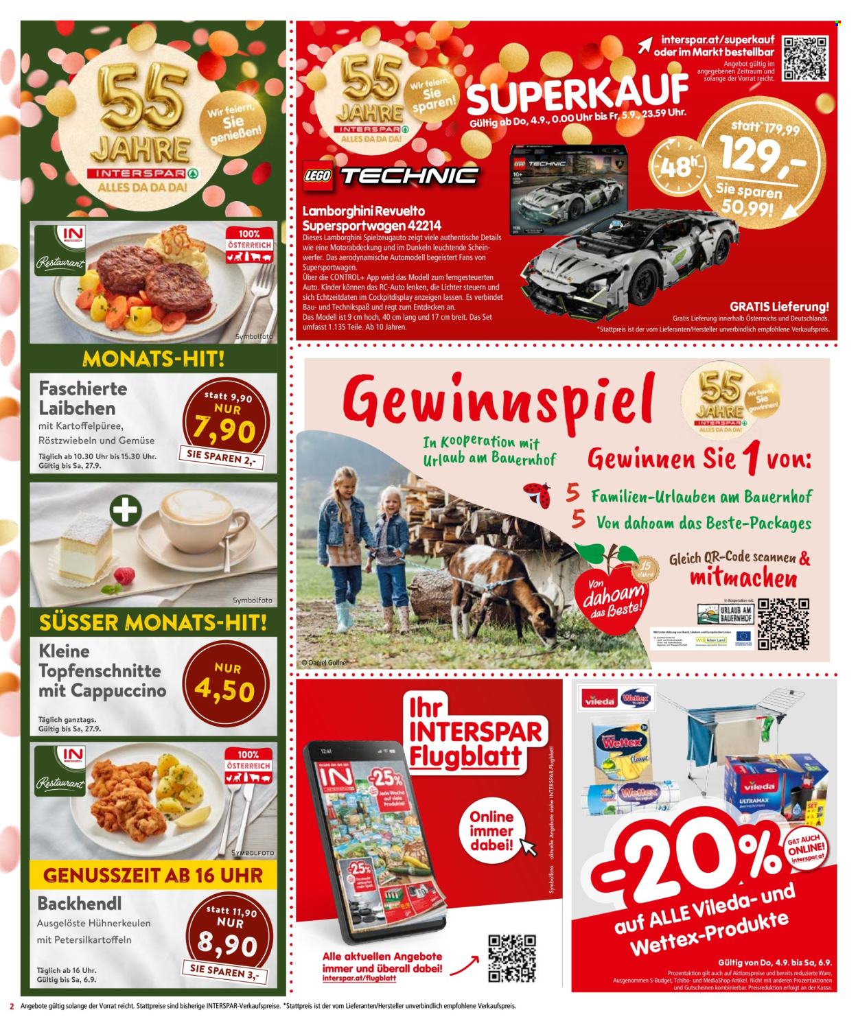 Angebote INTERSPAR - 4.9.2025 - 10.9.2025. Seite 2