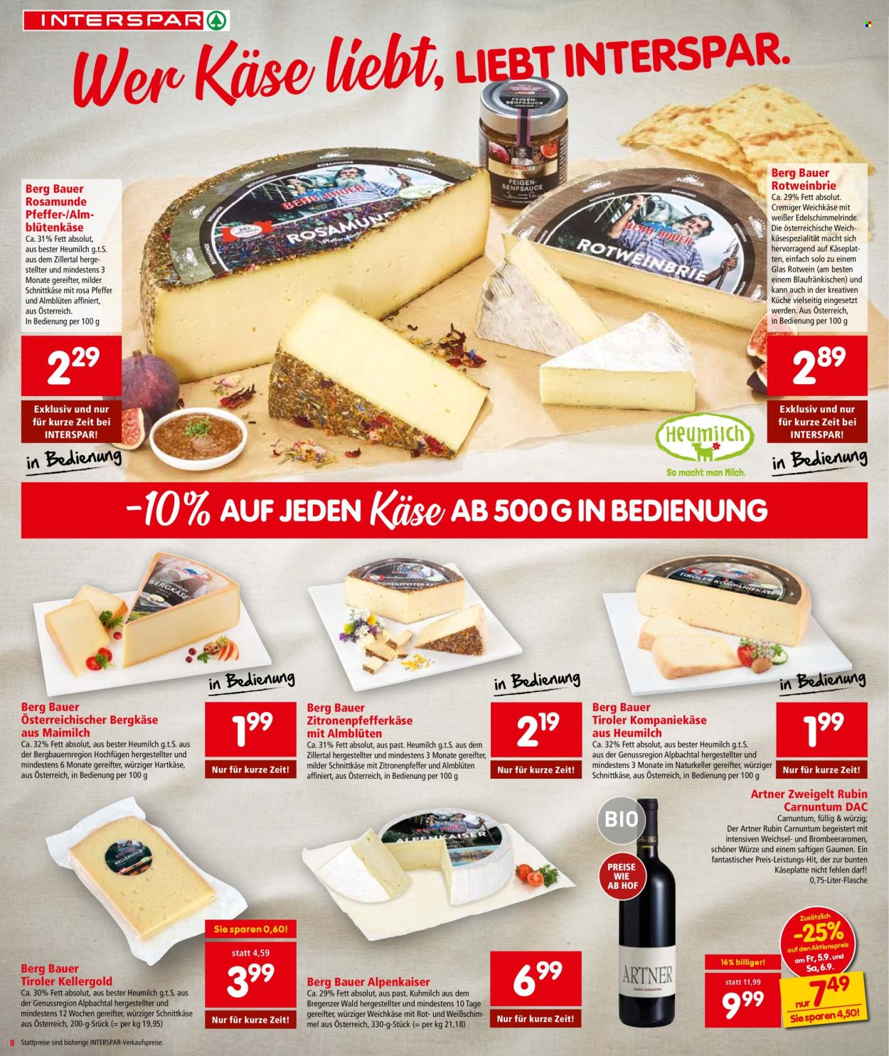 Angebote INTERSPAR - 4.9.2025 - 10.9.2025. Seite 8