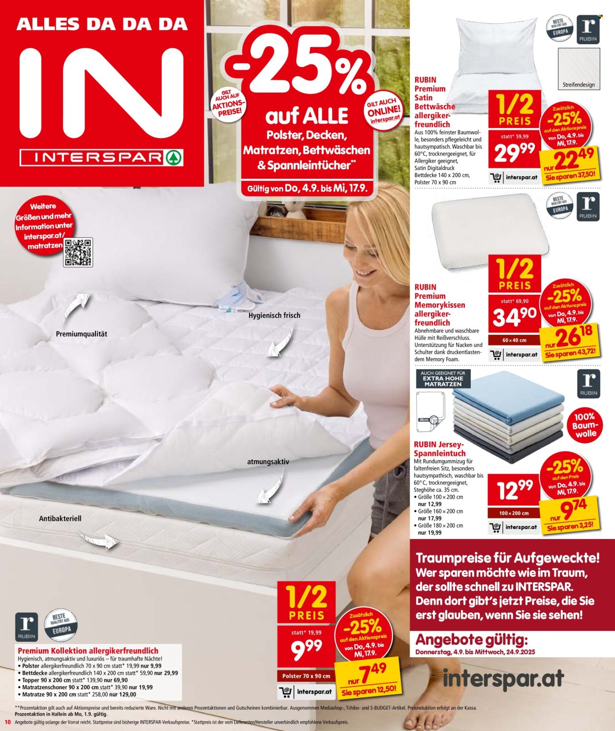 Angebote INTERSPAR - 4.9.2025 - 10.9.2025. Seite 10