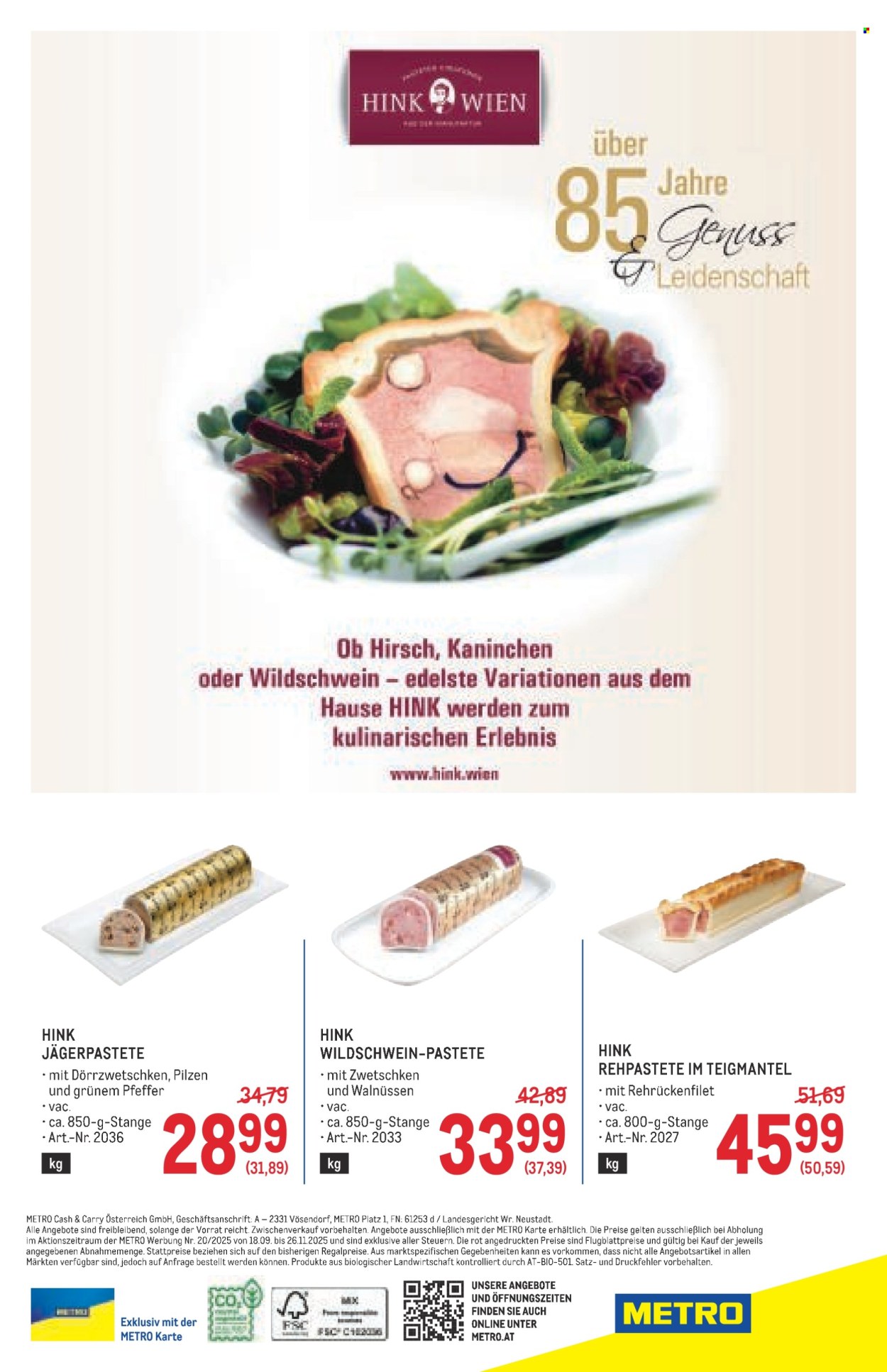 Angebote Metro - 18.9.2025 - 26.11.2025. Seite 20
