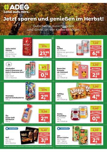Angebote ADEG - 28.8.2025 - 26.11.2025.
