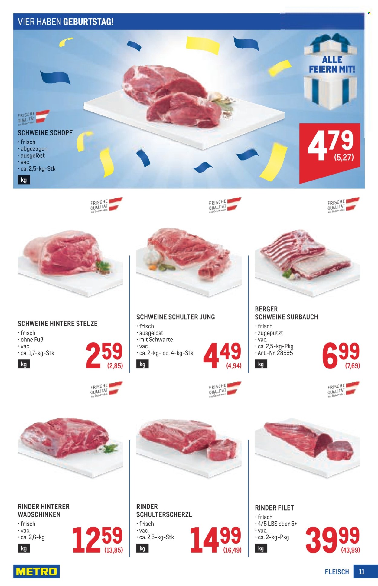 Angebote Metro - 18.9.2025 - 1.10.2025. Seite 11