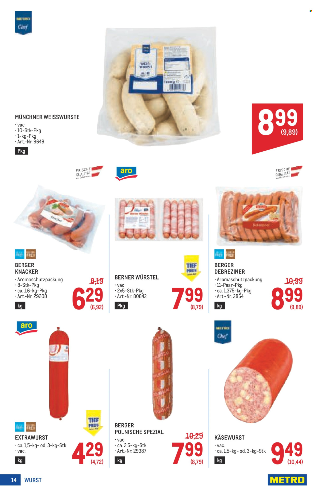 Angebote Metro - 18.9.2025 - 1.10.2025. Seite 14