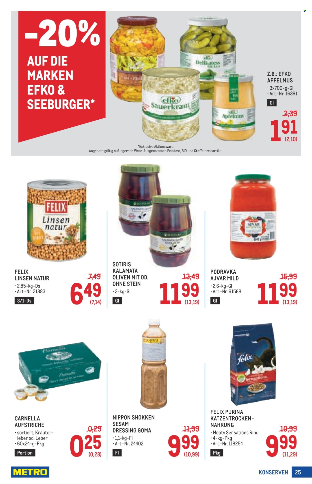 Angebote Metro - 18.9.2025 - 1.10.2025. Seite 25